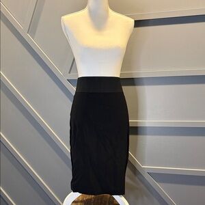 INC International Concepts Classic Black Pencil Skirt